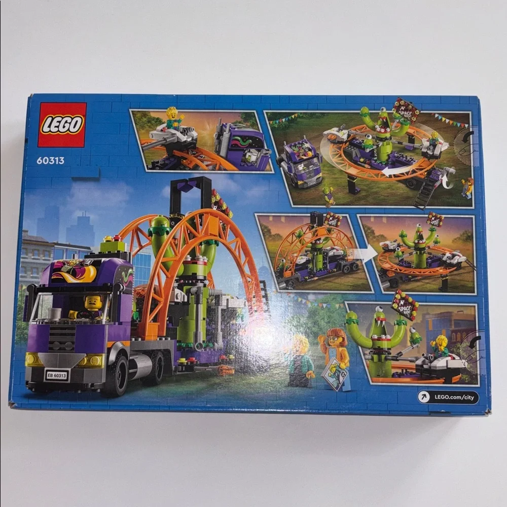 LEGO CITY 60313 Space Ride Amusement Truck LEGO City Space Ride Amusement Truck